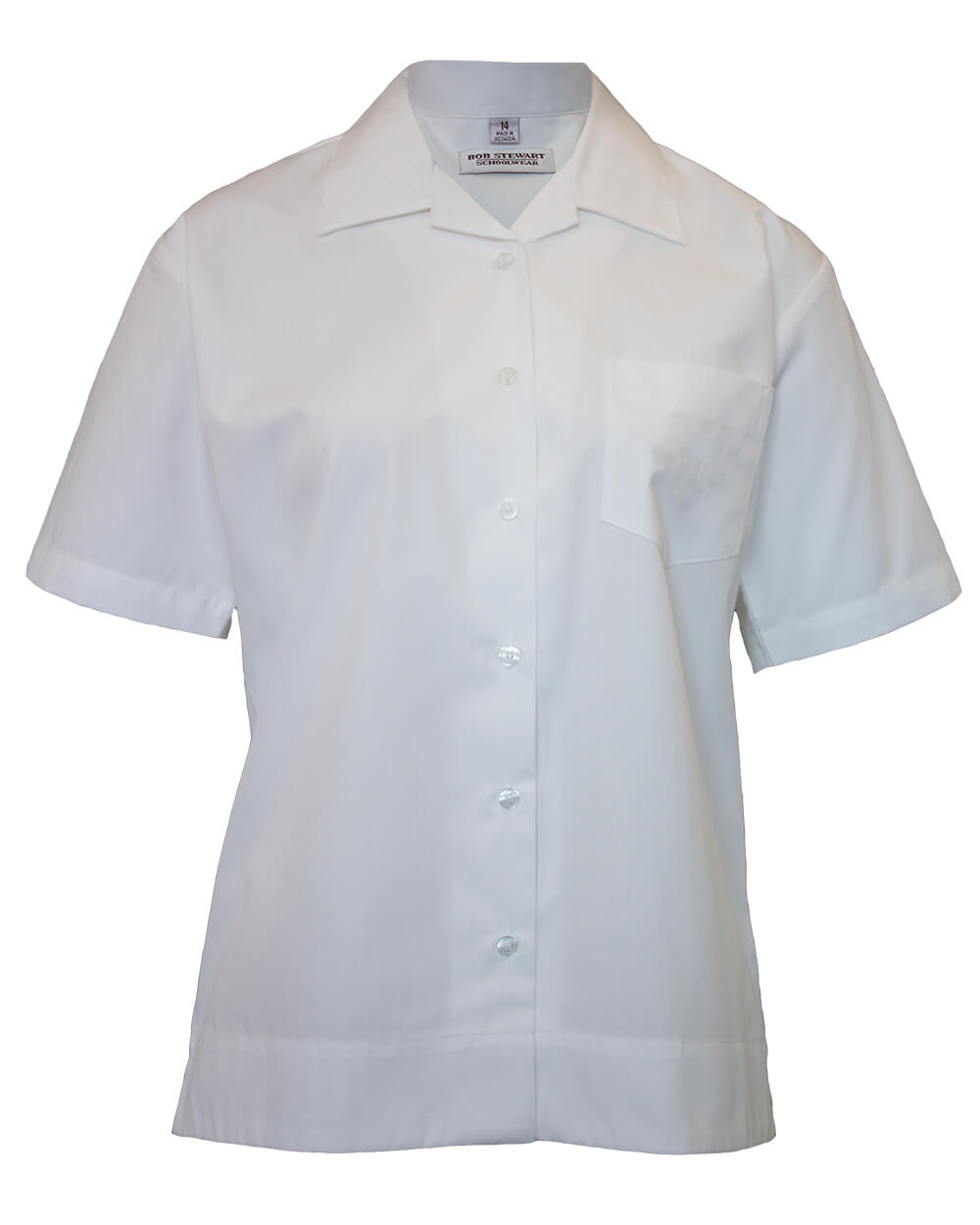 BLOUSE BOB STEWART S/SLEEVE | St Helena Secondary College | Bob Stewart