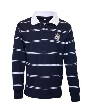 CAULFIELD L/S POLO STRIPED