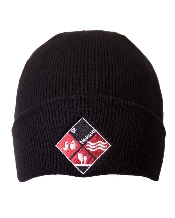 ST HELENA BEANIE EMBROIDED