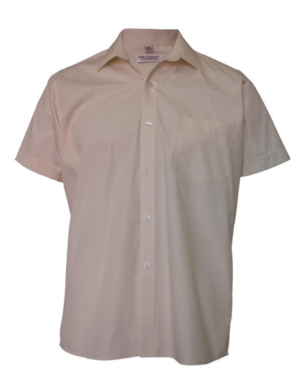 HILLS S/S REG SHIRT WITH EMB