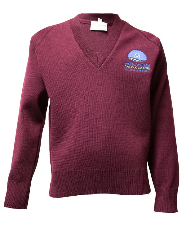 MARYMEDE PULLOVER MAROON 04-14