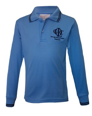 OLGC POLO L/S WITH EMB