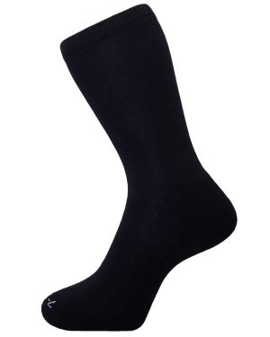 SOCK STRAIGHT BLACK 3 PACK