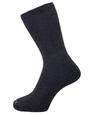 SOCK STRAIGHT CHARCOAL 3 PACK