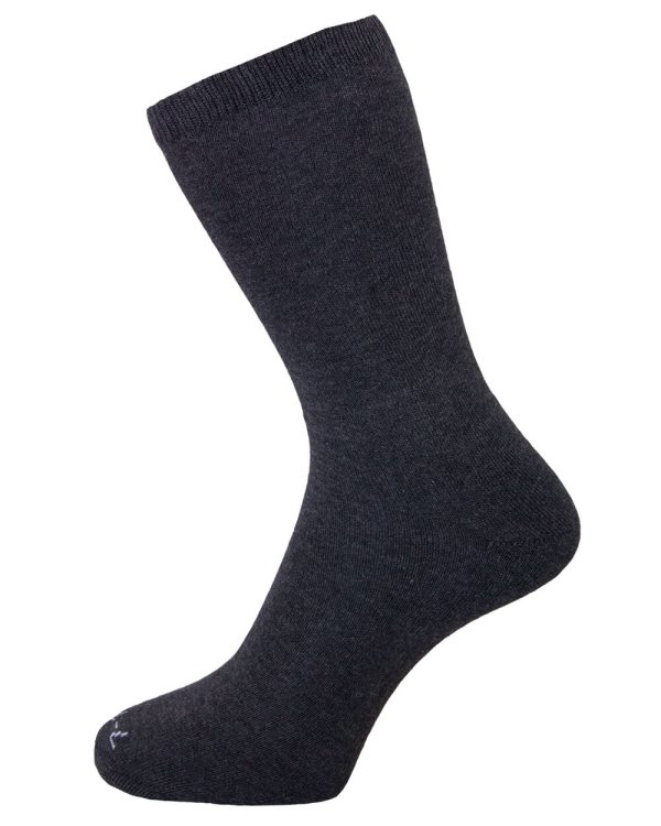 SOCK STRAIGHT 3 PACK CHARCOAL