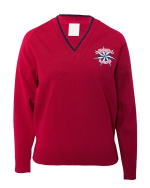 STAR OF SEA PULLOVER RED 16+
