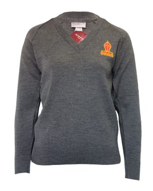 YVG PULLOVER GREY YRS 7 TO 9