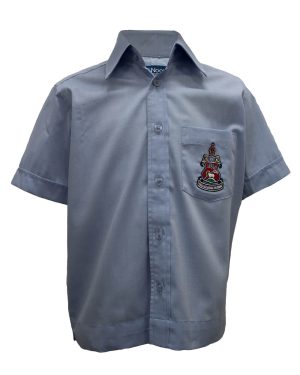 CANBERRA SHIRT S/S OXFORD KINDER TO YEAR 6