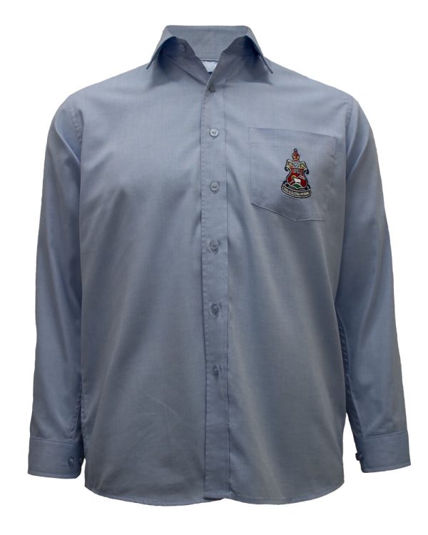 CANBERRA SHIRT L/S OXFORD KINDER TO YEAR 9