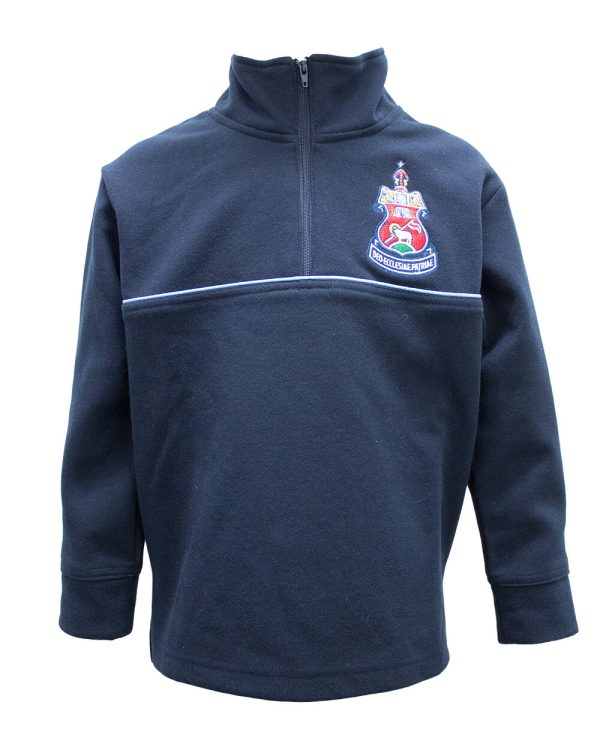 CANBERRA 1/4 ZIP TOP - ELC TO YEAR 6
