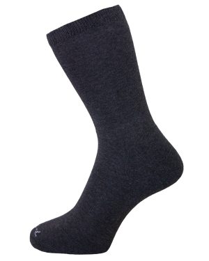 CHARCOAL SOCK STRAIGHT 3 PACK