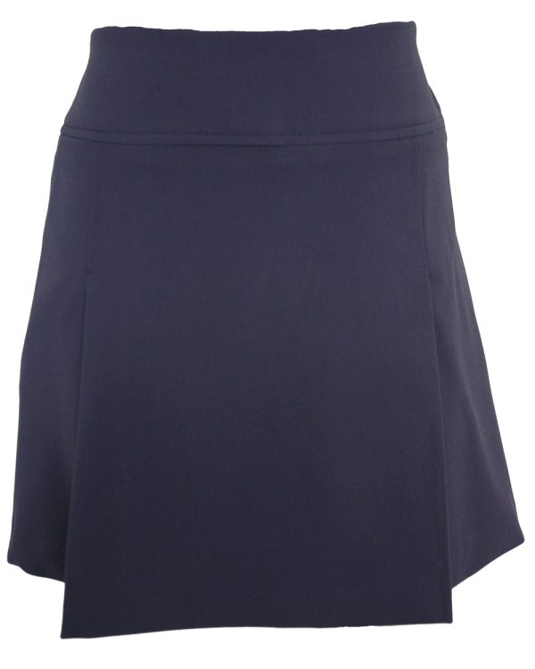 SKORT PLEATED NAVY