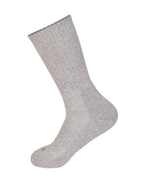 GREY MARLE SOCK STRAIGHT 2PK